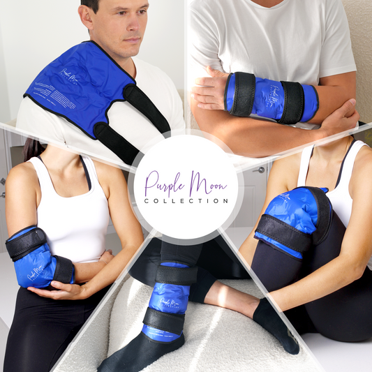 Knee Ice Pack Gel Wrap - Hot or Cold Multi-Functional