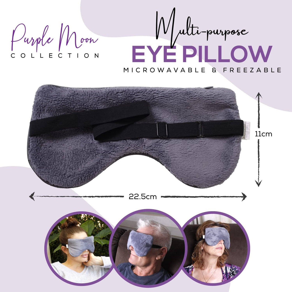 2pk Migraine Relief Cap & Dry Eyes Sleep Cover