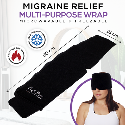 Migraine Relief Cap - Multipurpose Wrap Ice Pack