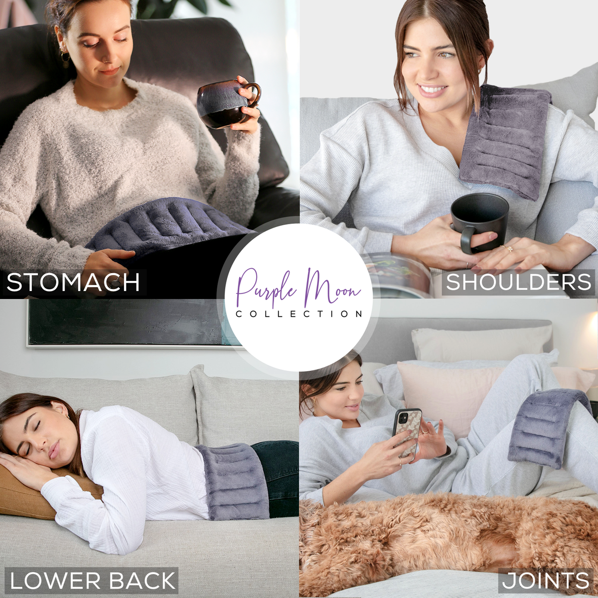 Rectangle Heat Pack 40x15cm - Grey