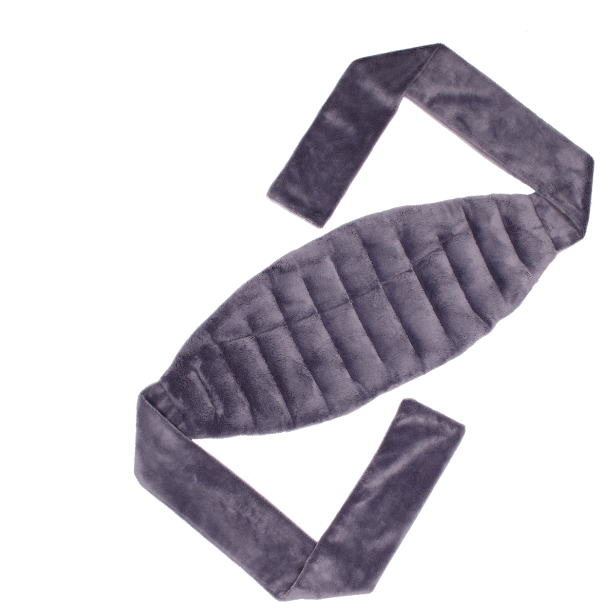 Microwavable Heat Pack with Ties - Med GREY