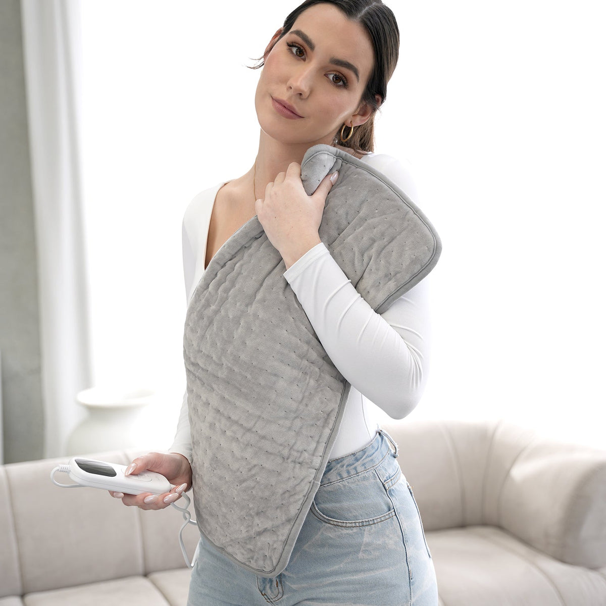 XL Electric Heating Pad with Digital Display – Comfort & Control On Demand